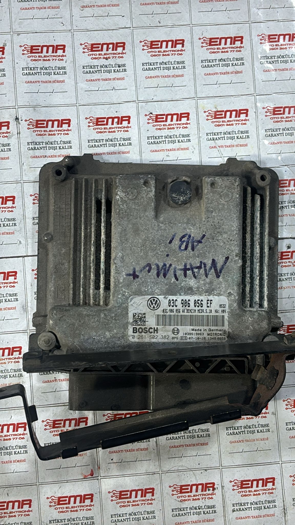 VOLKSWAGEN PASSAT GOLF JETTA  1.6 FSİ MOTOR BEYNİ 0 261 S02 382